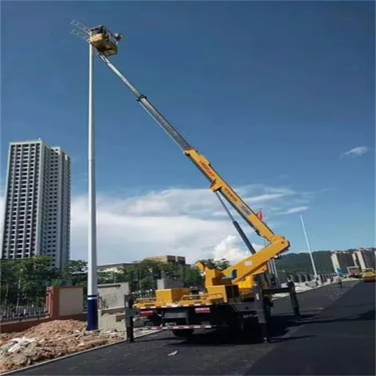 沙县维修路灯的曲臂升降车出租